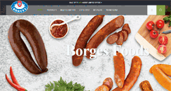 Desktop Screenshot of borgesfoods.com